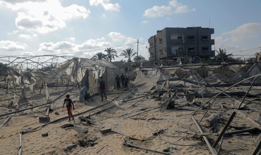 Gaza : au moins 19 morts dans un raid israélien sur une zone humanitaire