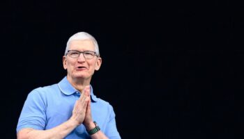 Tim Cook lors du WWDC 2023 à Cupertino