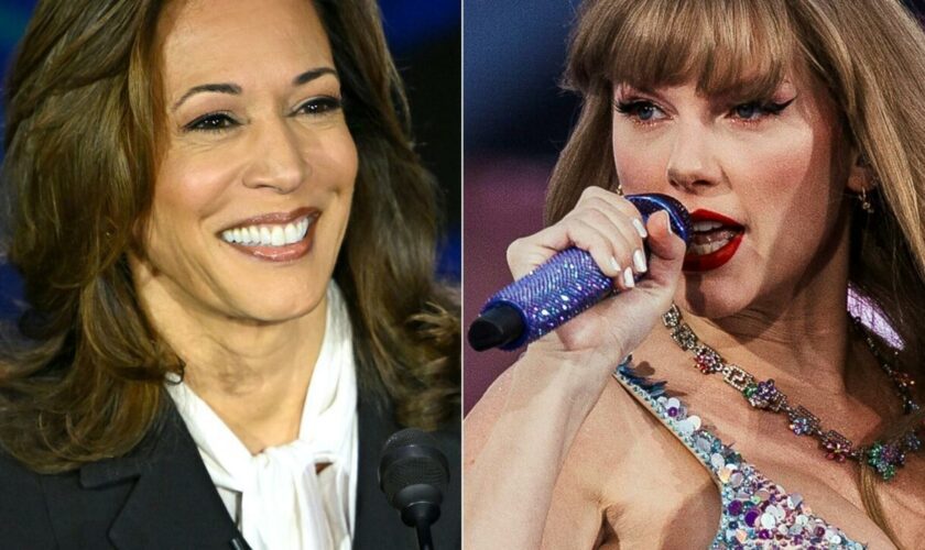 L'icône américaine de la pop Taylor Swift annonce qu'elle votera pour Kamala Harris