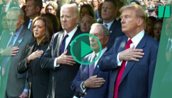 Attentats du 11-Septembre : Trump, Harris et Biden réunis dans un rare moment de communion