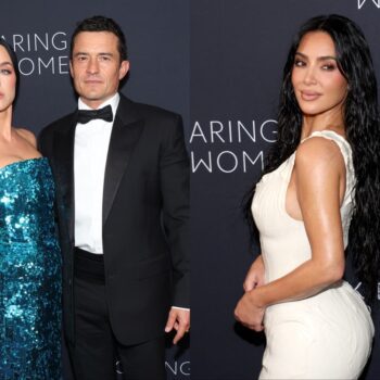 Katy Perry reacts to photo of Orlando Bloom seemingly checking out Kim Kardashian