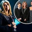 Kate Garraway gives an emotional speech with her children by her side as she accepts the best Documentary gong for Derek's Story at the NTAs