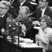 Petra Kelly 1983 als Neuling im Deutschen Bundestag