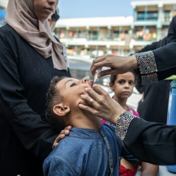 Vaccination anti-polio à Gaza : les objectifs atteints par l’OMS