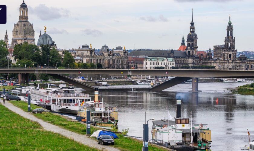 Einsturz in Dresden: Ein Teil der Carolabrücke muss abgerissen werden