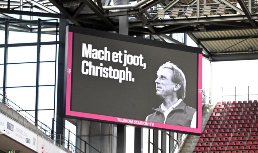 „Mach et joot, Christoph“ – Abschied von Daum