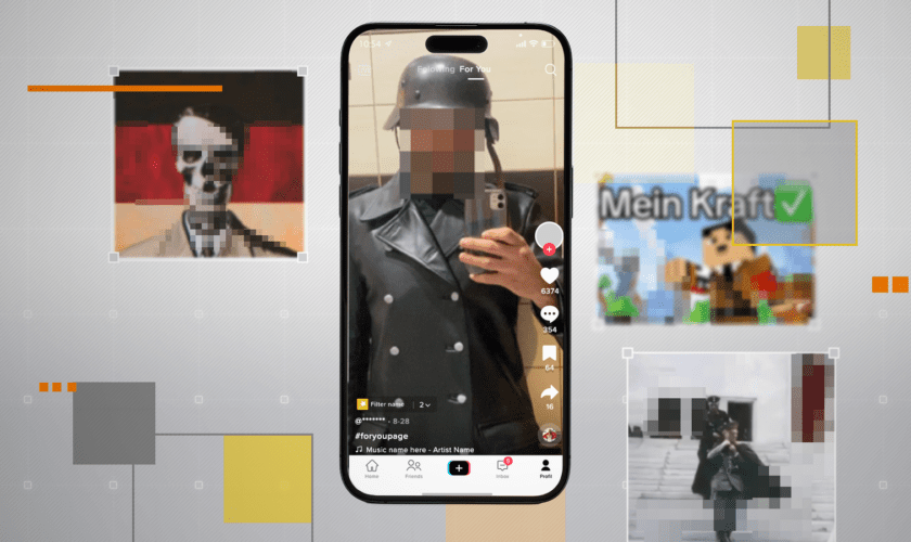 Over 70,000 TikTok posts using Nazi recordings