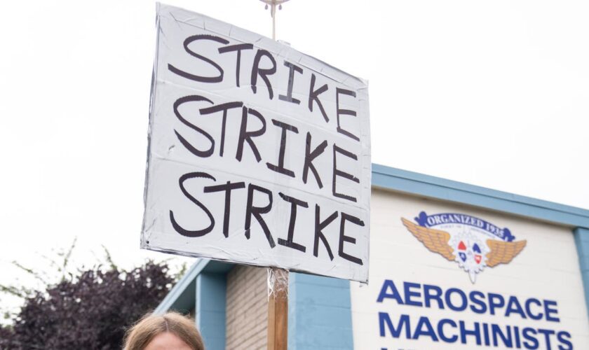 Boeing factory workers vote to strike for higher pay in blow to planemaker