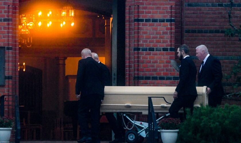 Mourners arrive for Sven-Goran Eriksson funeral