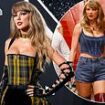 Taylor's 'sexed-up' Era: Fans say pop billionaire looks 'hotter than ever' as she swaps out girl-next-door dresses for corsets and short shorts