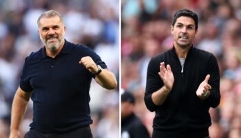 The key difference between Ange Postecoglou and Mikel Arteta that will decide the north London derby