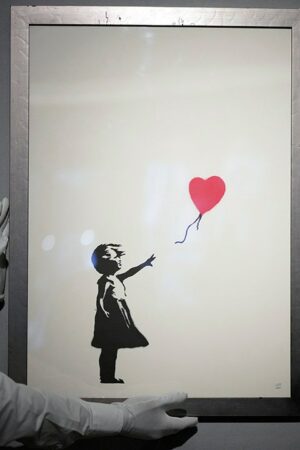 London art heist: Banksy’s ‘Girl with Balloon’ swiped from gallery, 2 charged