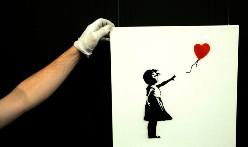 L’une des plus célèbres œuvres de Banksy volée à Londres, deux hommes arrêtés