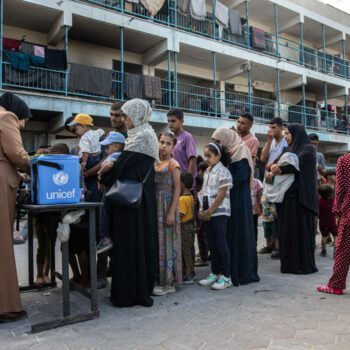 A Gaza, la vaccination contre la polio est un « succès massif », selon l’OMS