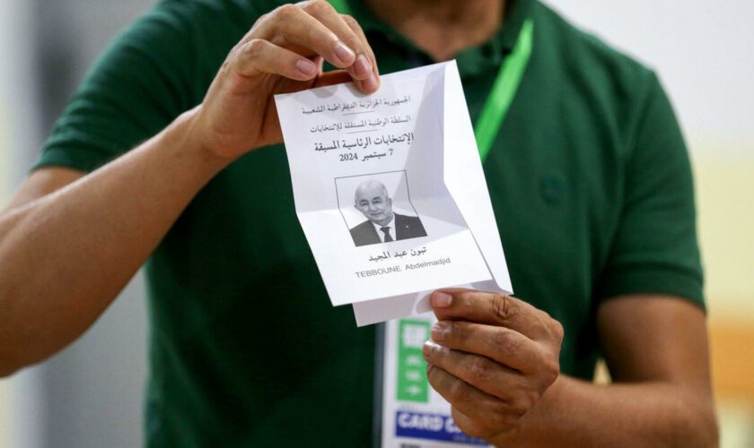 En Algérie, le président sortant Abdelmadjid Tebboune réélu avec 84,3 % des voix