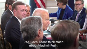 Biden says ‘I don’t think much about Vladimir Putin’ as PM arrives for talks