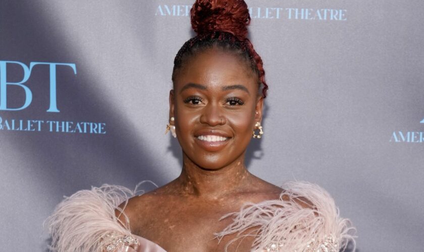 Ballet star Michaela DePrince, pictured at the American Ballet Theatre's June Gala in 2022. Pic: Charles Sykes/Invision/AP