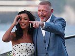 Boris Becker's latest love match: German tennis ace prepares to make fiancee Lilian de Carvalho Monteiro his third wife in thee-day Italian nuptials