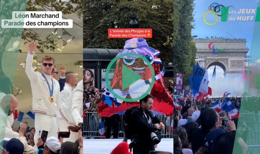 Parade JO 2024 : Phryge, Léon Marchand et Thomas Jolly, le défilé des champions avait le meilleur des Jeux