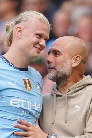 Erling Haaland’s mental strength impresses Manchester City boss Pep Guardiola