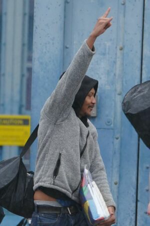 People seen outside HM Prison Liverpool. Around 1,700 inmates are expected to be let out early in an attempt to ease overcrowding in prisons. Picture date: Tuesday September 10, 2024. PA Photo. See PA story POLITICS Prisons. Photo credit should read: Peter Byrne/PA Wire