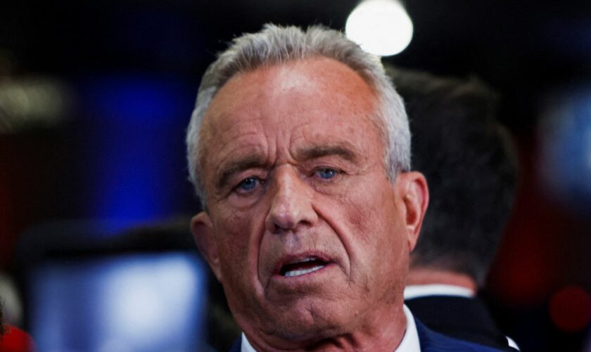 Robert F Kennedy Jr. Pic: Reuters