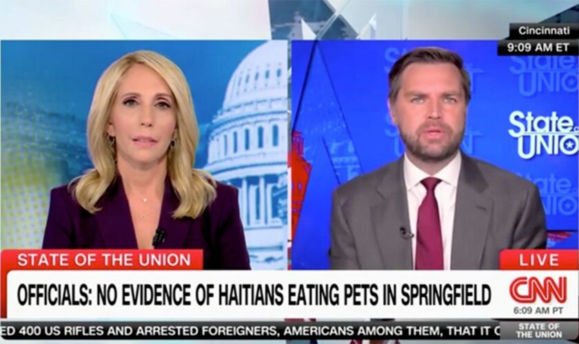 JD Vance accuses CNN's Dana Bash of giving 'multiple choice answers' to Harris, Walz during contentious clash