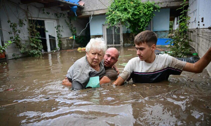 EN IMAGES - La tempête Boris plonge l’Europe sous les eaux