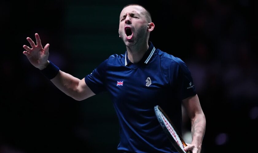 Dan Evans hints it may be time to ‘leave the party’ after Davis Cup exit