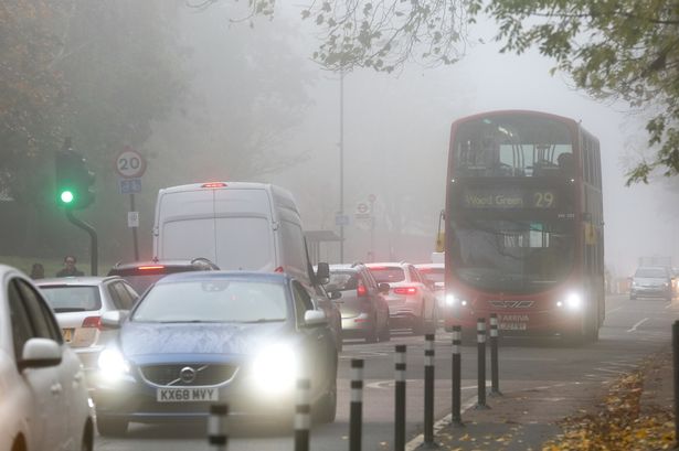 UK weather: Met Office fog warnings in full as millions of Brits face 5 hours of misery on Monday