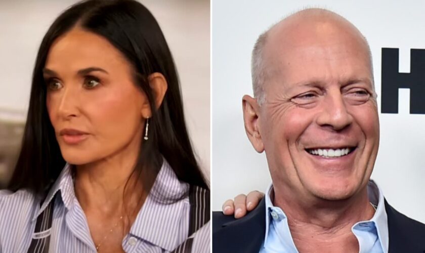 Demi Moore gives health update on ex-husband Bruce Willis during Drew Barrymore interview