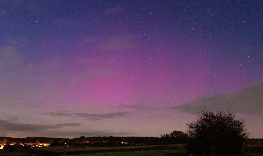 Des nouvelles aurores boréales observées partout en France cette nuit