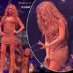 Shakira abruptly EXITS stage after fans 'filmed up her dress' in shock video