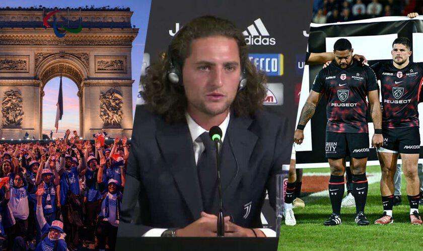 Parade des JO, Rabiot à l'OM, le Stade toulousain ému... Les infos sport du week-end