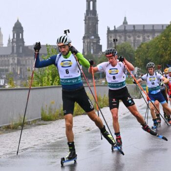 City Biathlon in Dresden: Schnee von gestern