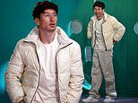 Barry Keoghan looks effortlessly stylish in white puffer jacket on the runway at Burberry's London Fashion Week show after being named an ambassador for the British brand