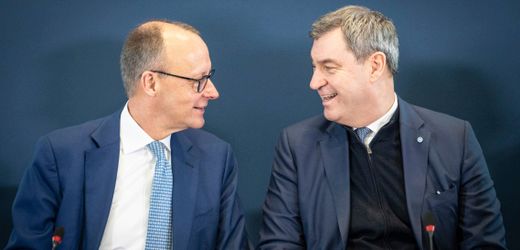 Kanzlerkandidatur der Union: Friedrich Merz und Markus Söder einigen sich - auf den CDU-Chef