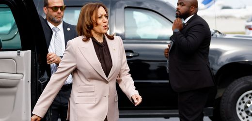 Kamala Harris wirft Donald Trump und den Republikanern Lügen über Migranten in Ohio vor