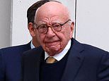 Media mogul Rupert Murdoch is all smiles as he enters court with his heir apparent Lachlan on second day of battle over News Corp empire