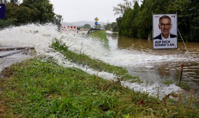 Hochwasser in Österreich: Doch die FPÖ leugnet weiter den Klimawandel