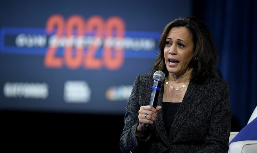 Kamala Harris once said police to could pay surprise visits to legal gun owners' homes for safe storage checks