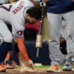 Astros’ Jose Altuve ejected after removing sock, cleat in wild scene: 'They missed that call'