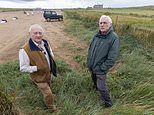 Furious villagers locked in bitter three-way legal battle over ancient grazing rights are 'left penniless' - while council, golf club and National Trust rake in £200,000