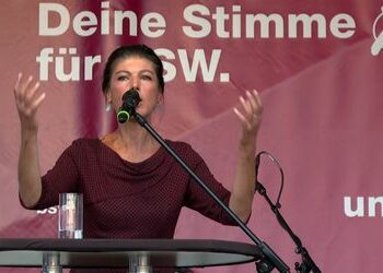 BSW-Wahlkampf in Brandenburg: Sahra Wagenknecht und die Frage nach sozialer Gerechtigkeit