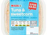 Domino's and Aldi dips and Spar sandwiches are among a huge list of food recalled because of 'undeclared peanuts' days after pizza chain told allergy sufferers not to eat their food