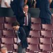 Sir Keir Starmer in the stands ahead of the Manchester United v Arsenal match at Old Trafford in May. Pic: PA