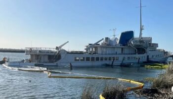 Utah man bought cruise ship on Craigslist – now it’s sinking after $1m restoration