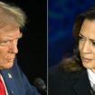 La vice-présidente américaine et candidate démocrate Kamala Harris (droite) et l'ancien président républicain Donald Trump, lors d'un débat à Philadelphie le 10 septembre 2024