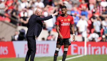 Erik Ten Hag backs Marcus Rashford to take confidence from recent goals