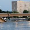 Carolabrücke in Dresden: Abbruch geht ab Pegelstand 4,50 Meter weiter